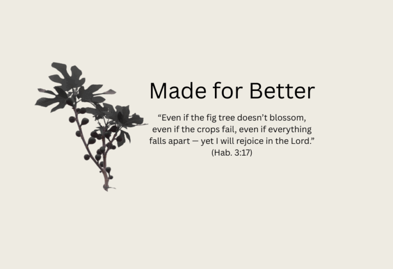 “Made for Better” Micheal Woods, Executive Director