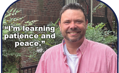Jay’s Story of learning patience and peace here at the Iron & Oil Men’s Recovery Program
